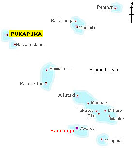 Pukapuka location map