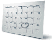 Calendar graphic