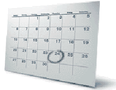 Calendar graphic