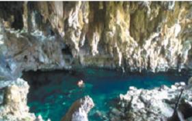 Limestone cavern