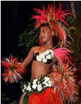 Colourful dancer