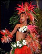 Colourful dancer