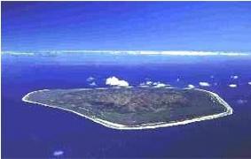 Mangaia aerial view