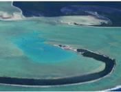 Part of the massive lagoon