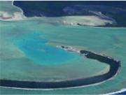 Part of the massive lagoon