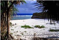 Beaches are few on Mauke