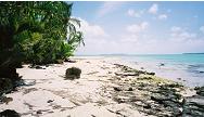 A beach to yourself in the lagoon