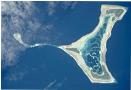 Pukapuka from the space shuttle
