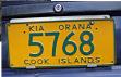car registration plate