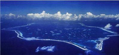 Penrhyn (Tongareva) aerial
