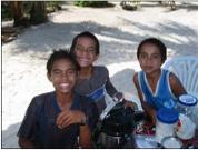 Young Palmerston islanders