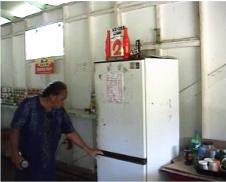 Refrigerated section
