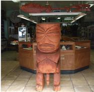 Tangaroa carving