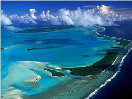 Aitutaki coastline