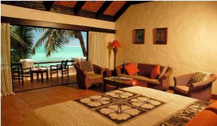 Pacific Resort Rarotonga beach front room
