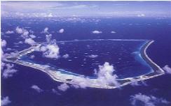 Manihiki from the air
