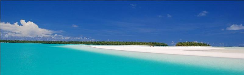 Aitutaki lagoon wide