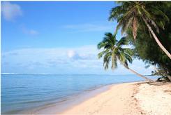 Beautiful Muri beach