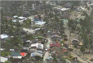Cyclone devastation