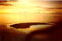 Aitutaki at sunset