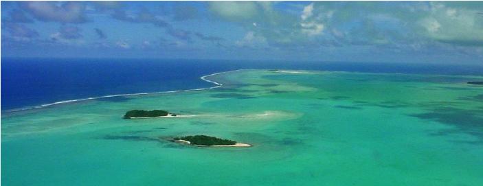 A true blue lagoon