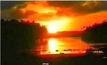 Sunrise on Rakahanga