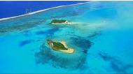 Shipwrecked locations from the air