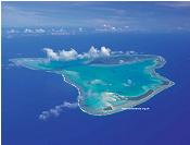 Aitutaki aerial, courtesy of Ewan Smith, Air Rarotonga