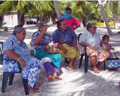 Aunties' farewell