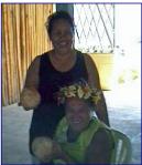 Aitutaki market women