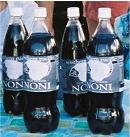 Bottled noni juice