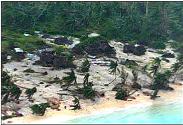 Pukapuka after Cyclone Percy