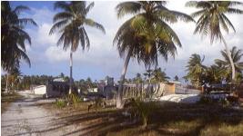 Downtown in Manihiki