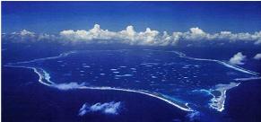 Penrhyn (Tongareva) aerial