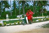 Mopeds for locals and tourists alike