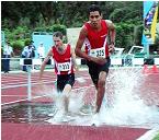 Fierce competition on the track