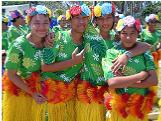 Colourful islanders