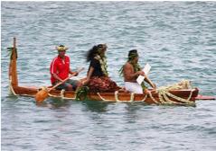 Traditional canoe