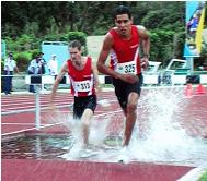 Fierce competition on the track