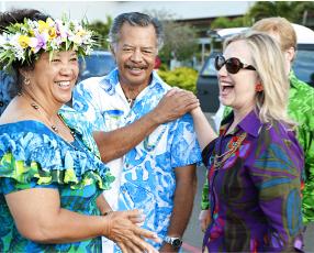 A fond farewelll from the Cook Islands