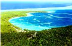 Pukapuka and part of the stunning lagoon
