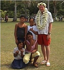 Web site author and friends