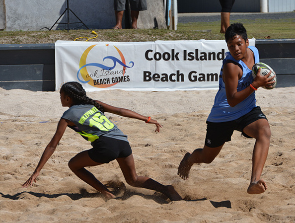 Cook Islands beach games