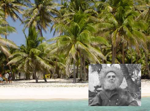 Palmerston shoreline, Cook Islands