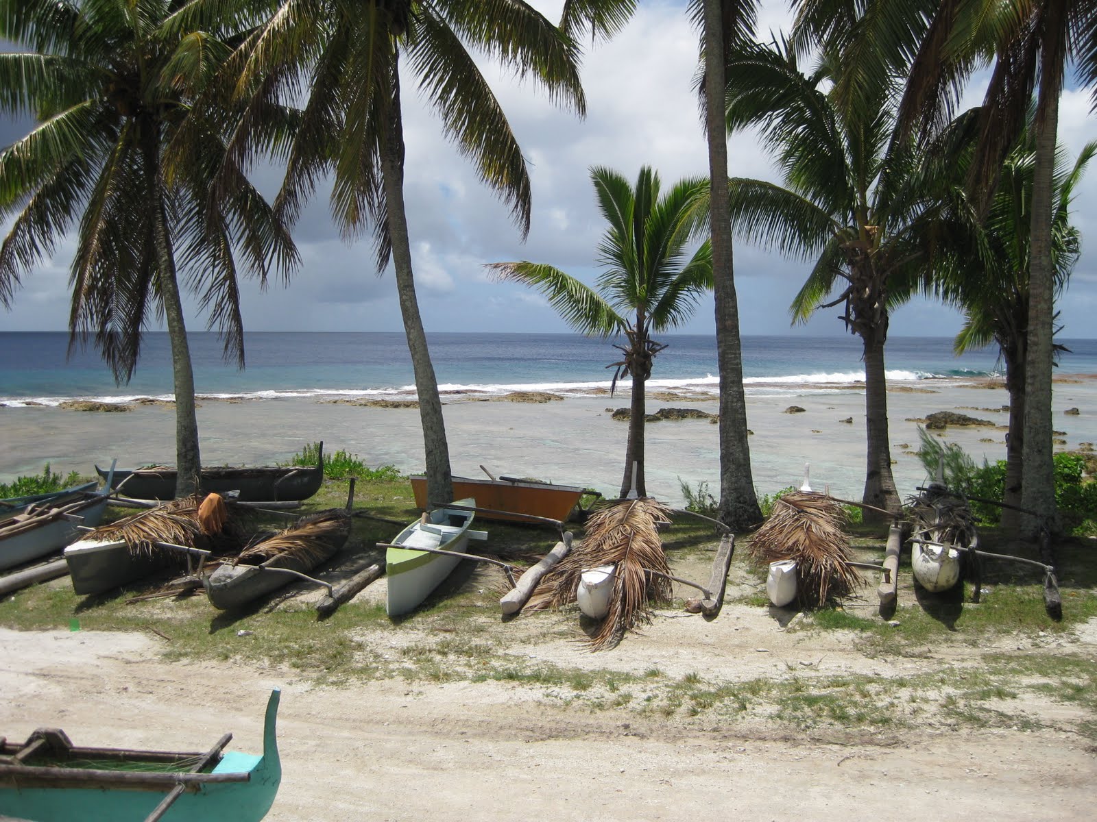Mitiaro shoreline